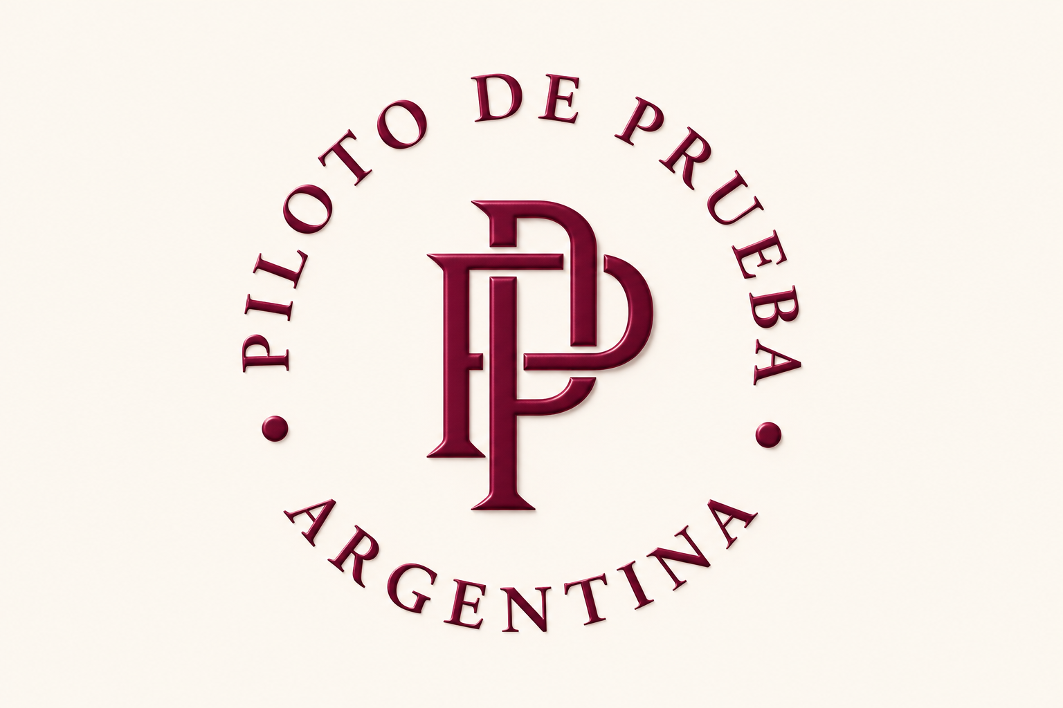 Logo de Piloto de Prueba